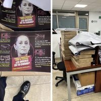 Contraloría de la CDMX descubre propaganda contra Sheinbaum en oficinas de la alcaldía Cuauhtémoc