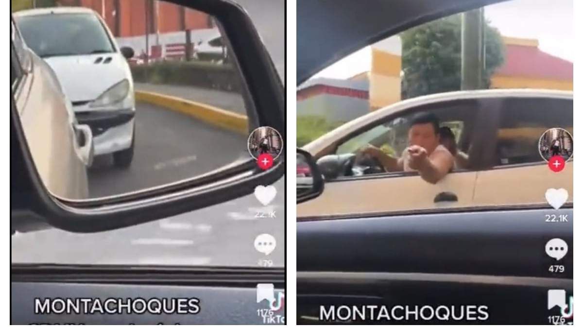 Pareja denuncia en redes a un montachoques en San Jerónimo