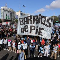 Barrios de Pie vuelve a marchar en la 9 de Julio