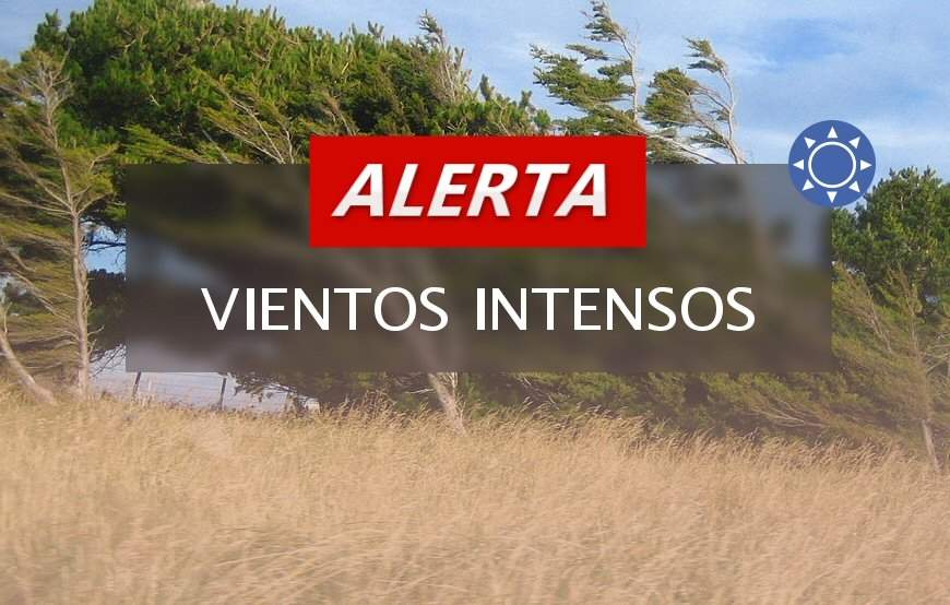 Alerta por vientos. Fuente: (Pronosticoextendido.net)