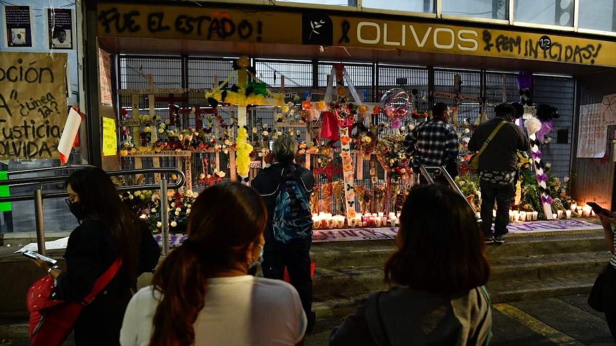 Oración en 2022, en el primer aniversario de la tragedia