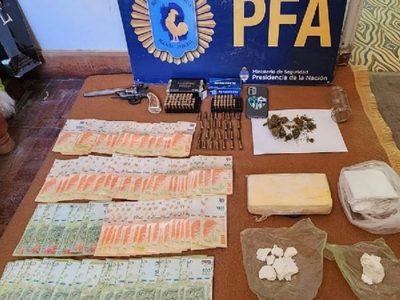 Familia delictiva: padre e hijo fueron detenidos por comercializar drogas