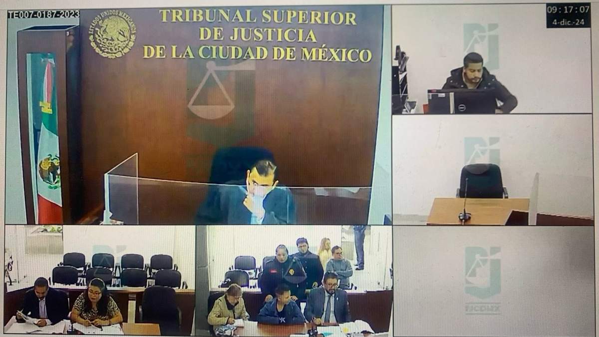 Una de las audiencias de Karla Fernanda (abajo, a la derecha)