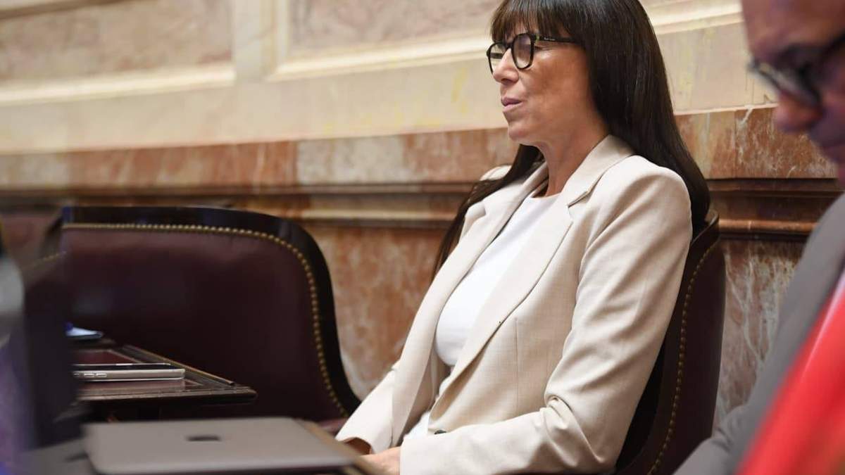 La senadora nacional por Neuquén, Julieta Corroza. Fuente: (Facebook)