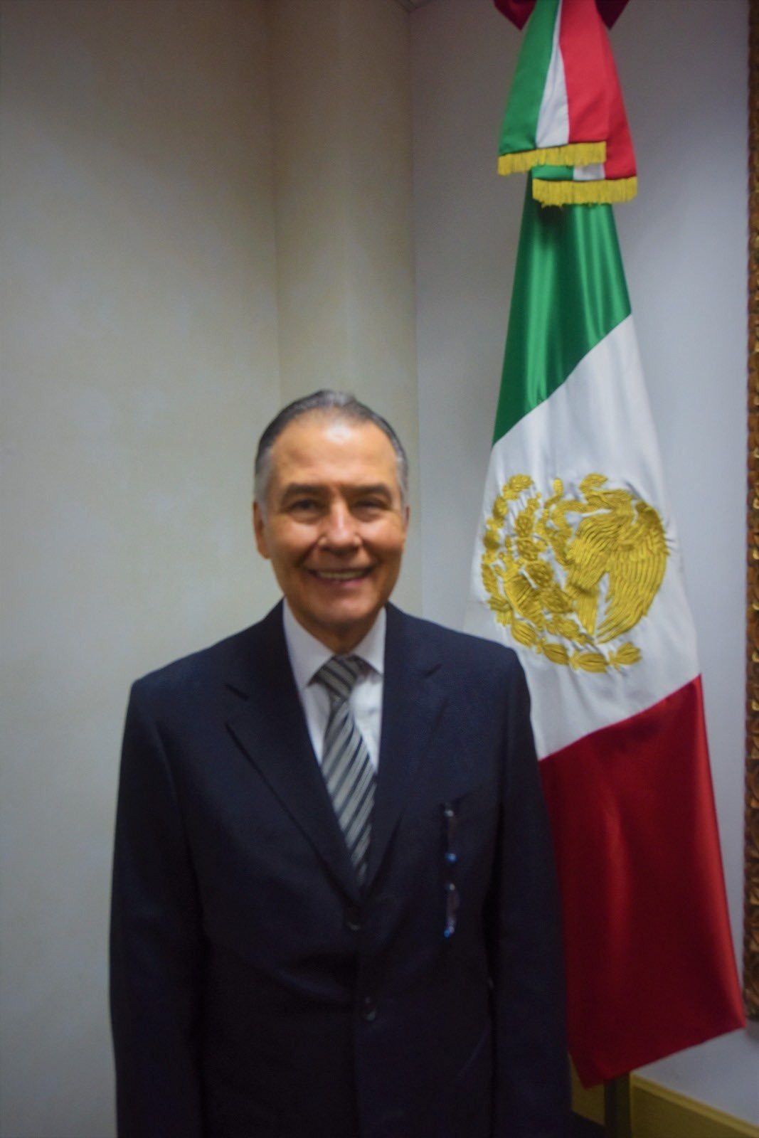 Oscar Artemio Arguello Ruiz, titular del GACM. Foto X  @SICTmx