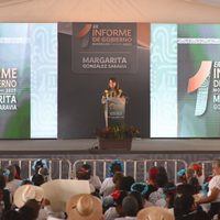 En primer informe, gobernadora morelense expone desorden institucional heredado de Cuauhtémoc Blanco