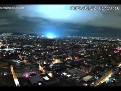 ¿Luces en el cielo durante el sismo? Esta es la razón
