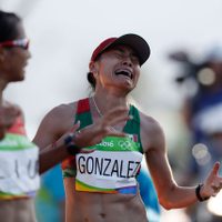 Guadalupe gana plata en marcha de 20 km; se queda  a dos segundos del oro