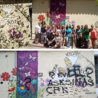 Pintaron esvásticas en el centro de referencia de Desarrollo Social de Nación