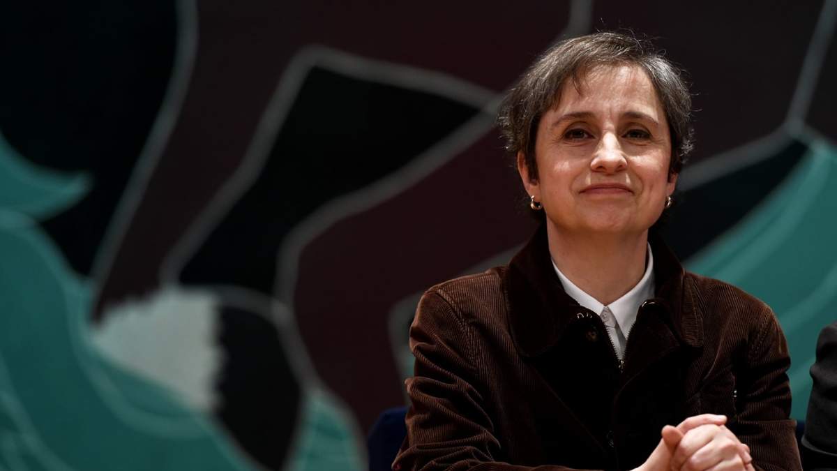 La periodista Carmen Aristegui