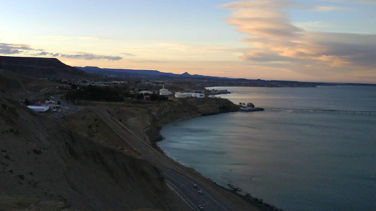 Golfo San Jorge. Fuente: (Twitter)