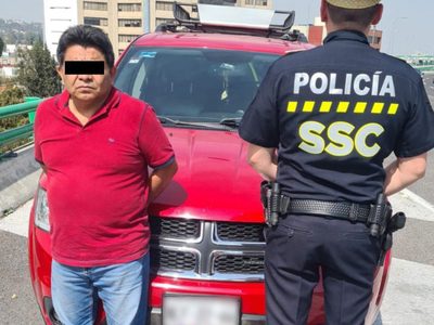 Cae en la CDMX un sujeto con 7 armas largas, 200 cartuchos y 150 dosis de cocaína