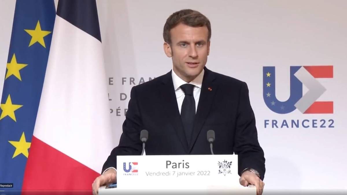 Emmanuel Macron, presidente de Francia
