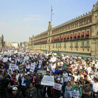 Se cumplen 8 días consecutivos de protestas contra el gasolinazo