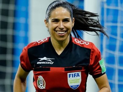 Karen Díaz, la árbitra mexicana que hará historia en Qatar 2022