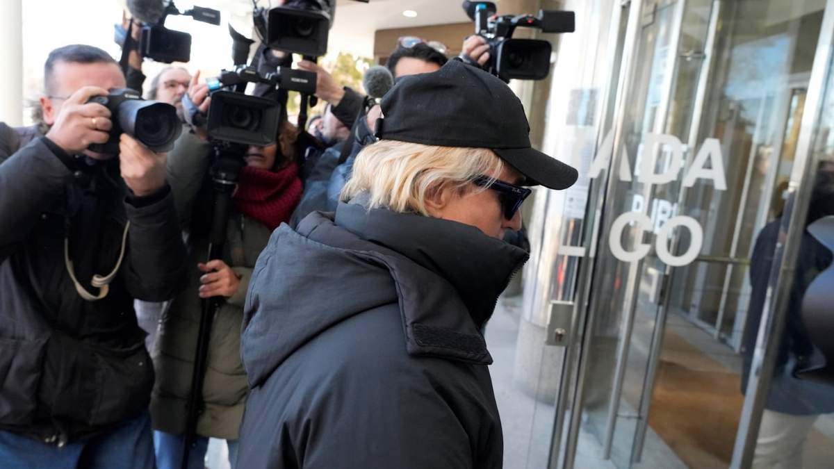 Nacho Cano a su llegada a los juzgados de Plaza de Castilla el pasado 13 de enero