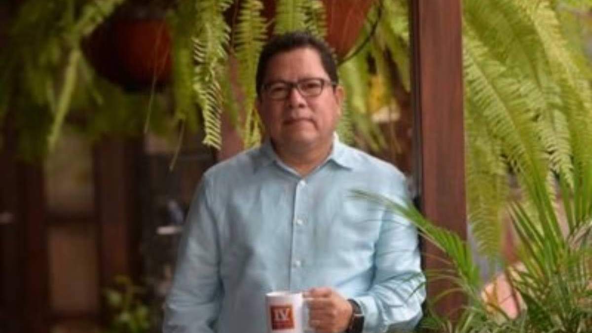 El periodista y político opositor nicaragüense Miguel Mora