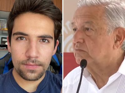 "No sea hipócrita; utilizó recursos del Estado para calumniarme", reclama hijo de Calderón a AMLO