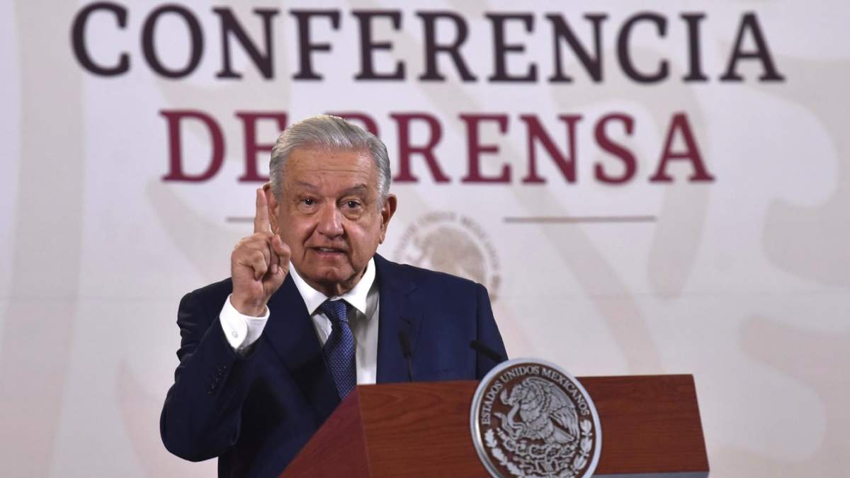 AMLO en la conferencia mañanera