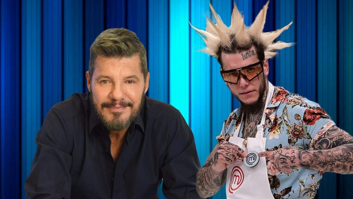 Marcelo Tinelli y Alex Caniggia. Fuente: (Minuto Neuquén)