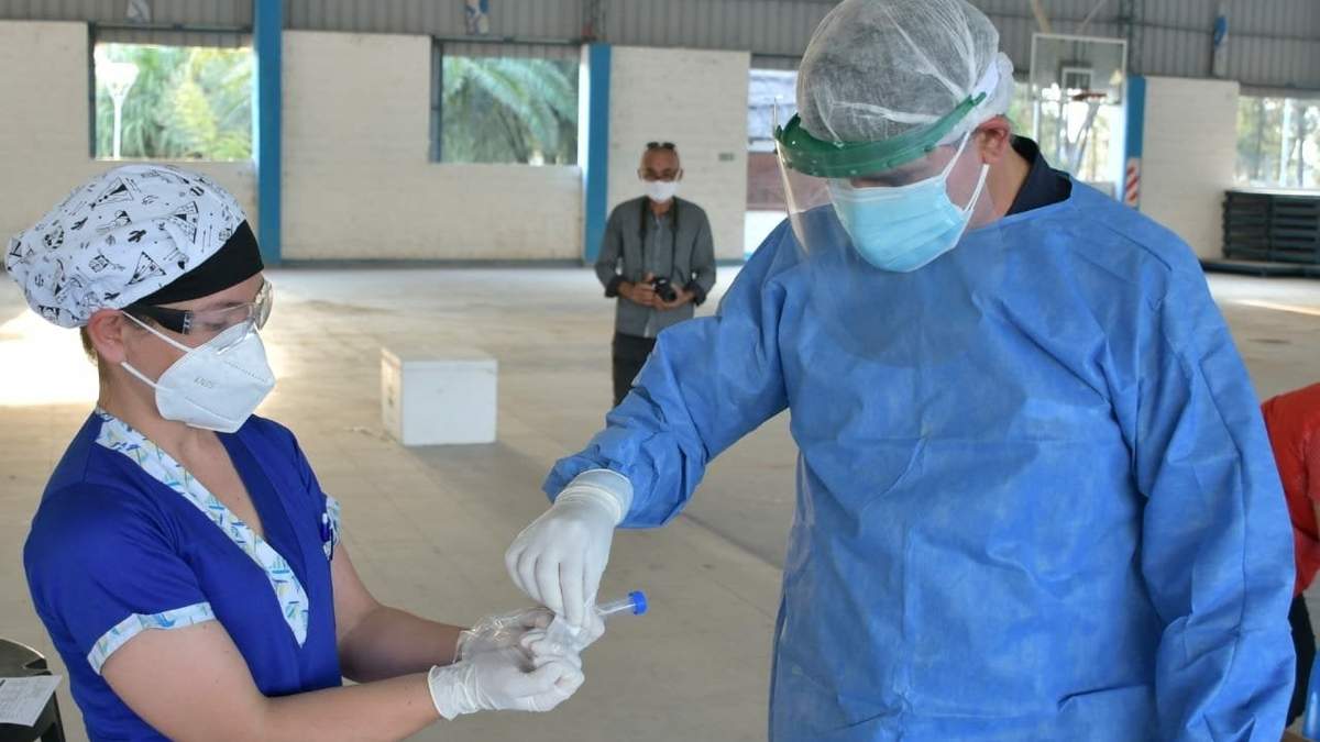 Coronavirus en Chaco. Fuente: (Twitter)