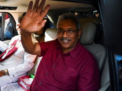 El presidente de Sri Lanka huye, pero no renuncia: de Maldivas, a Singapur y de ahí a Arabia Saudita
