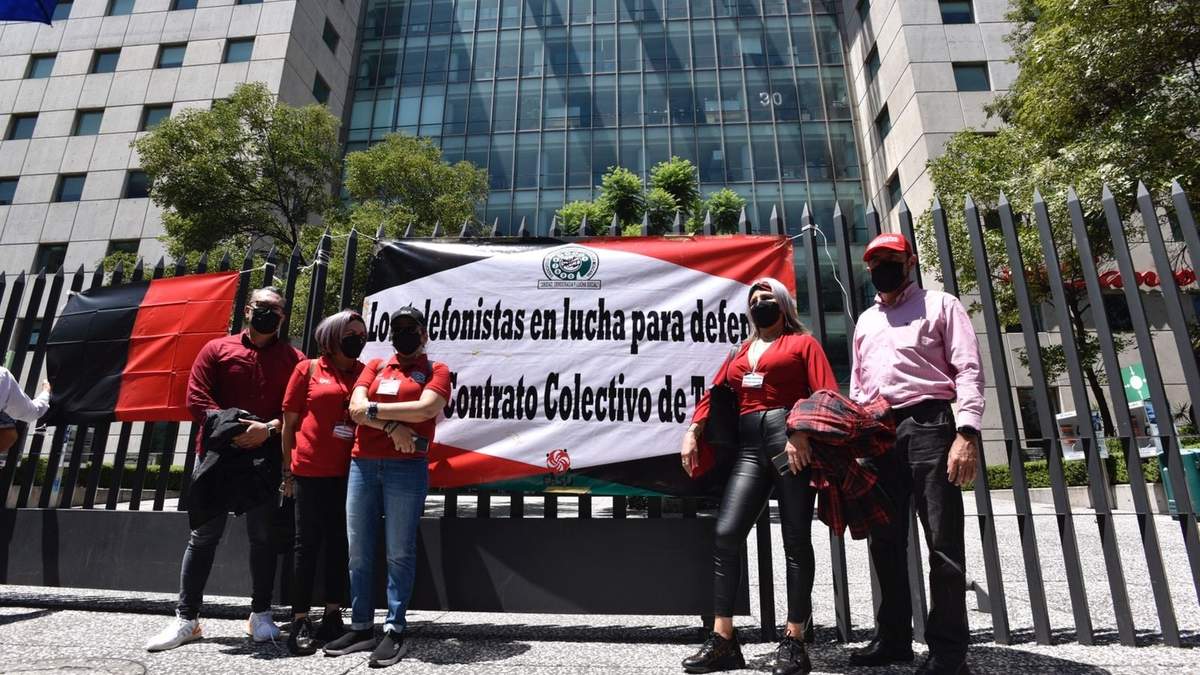 Huelga en Telmex