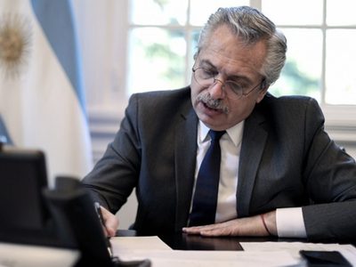 Fernández afirmó que ya tiene "pensado el día después" si la Argentina entra en "default"
