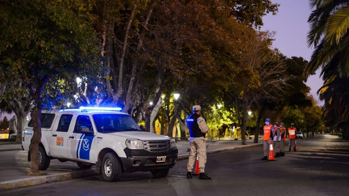 Restricciones en Río Negro. Fuente: (Twitter)