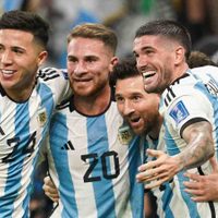 Como campeón del mundo: la figura del fútbol que lució la camiseta de la Selección Argentina y sorprendió
