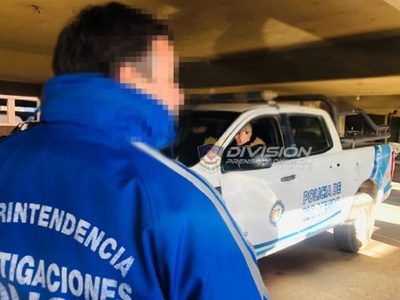 Lo detuvieron por su presunta vinculación con un homicidio