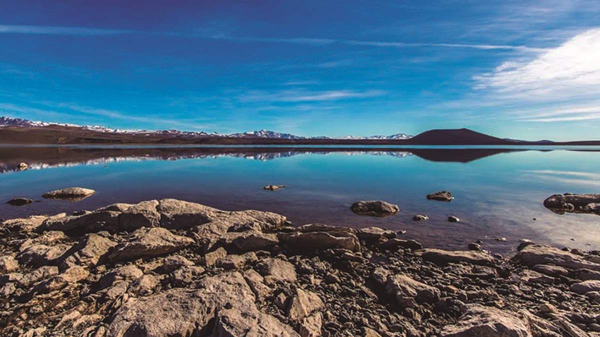Magnífica postal del Parque Nacional Laguna Blanca. Fuente: (Twitter)