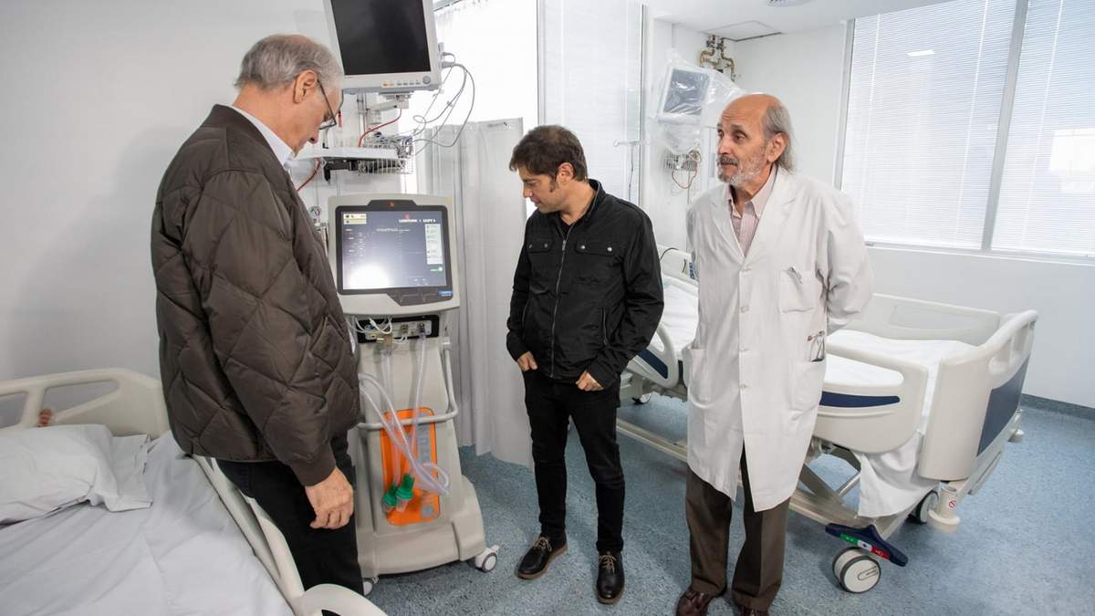 Daniel Gollán y Axel Kicillof. Fuente: (Twitter)