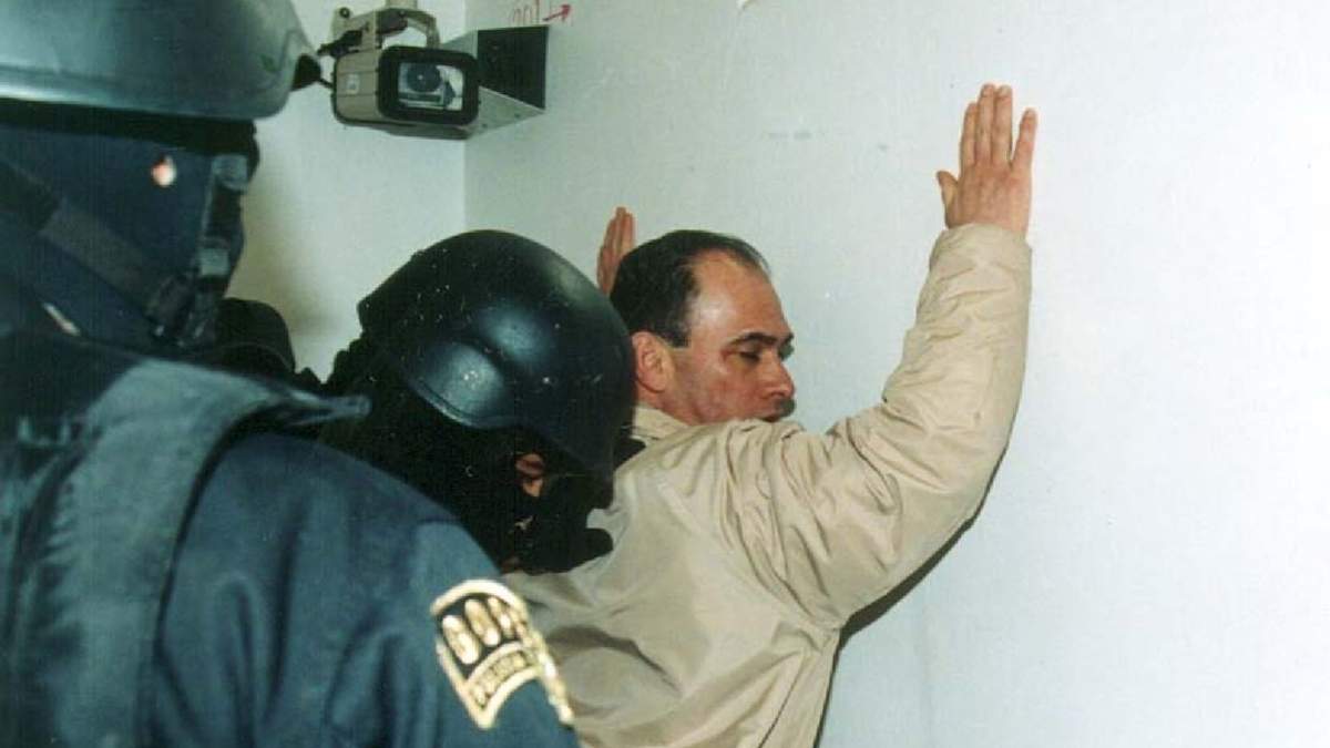 Osiel Cárdenas en el penal de La Palma. 2005