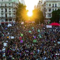 "La deuda es con nosotras": una inmensa marea de mujeres copó el Congreso