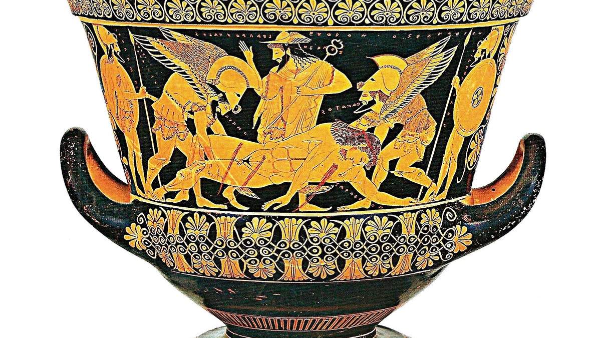 Crátera de Eufronios. Devuelta a Italia