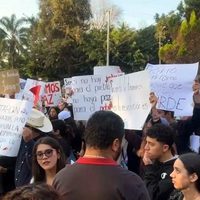 Estudiantes marchan en Uruapan y Morelia para exigir justicia tras el asesinato de Carlos Manzo