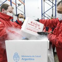 Llegaron más de 160 mil dosis de la vacuna contra el coronavirus de Pfizer