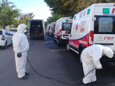 Casos positivos en trabajadores del SIEN