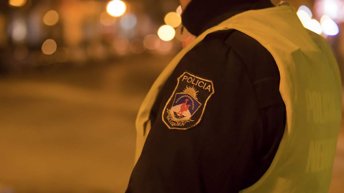 Policía de Neuquén. Fuente: (Twitter)