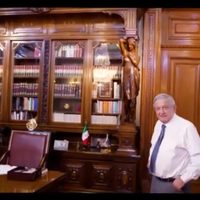 AMLO recorre Palacio Nacional… para Epigmenio Ibarra (Video)