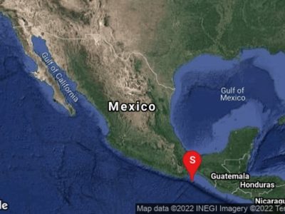 Sismo magnitud 5 se registra en Oaxaca