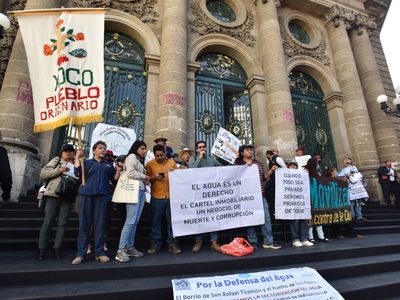 Sheinbaum: no tienen sentido las protestas contra la reforma sobre acceso al agua