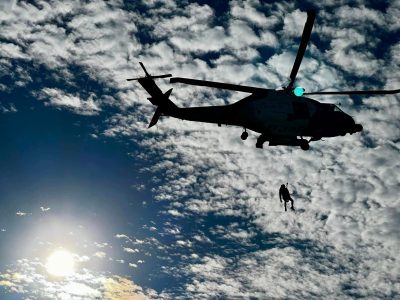 Se estrella helicóptero con cuatro personas a bordo en el Golfo de México