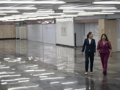Sheinbaum y Brugada reabren cuatro estaciones de la Línea 1 del Metro