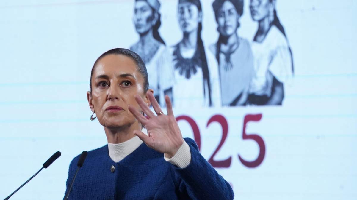Claudia Sheinbaum en la conferencia del miércoles