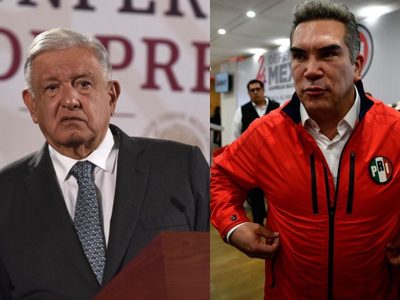 Los medios “están cargados” en contra de Alejandro Moreno: AMLO