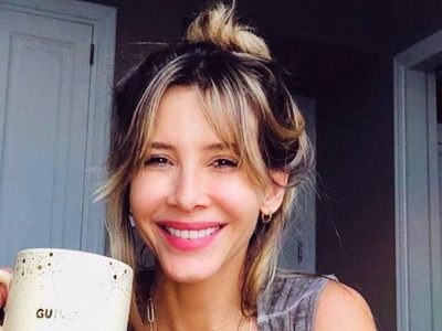 Guillermina Valdés tuvo un ayudante de lujo para armar el arbolito de Navidad: "El meditador"