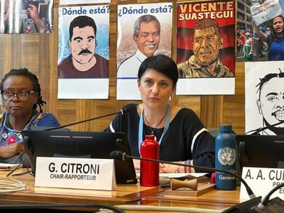 México presume en la ONU "alta prioridad" en la búsqueda de desaparecidos