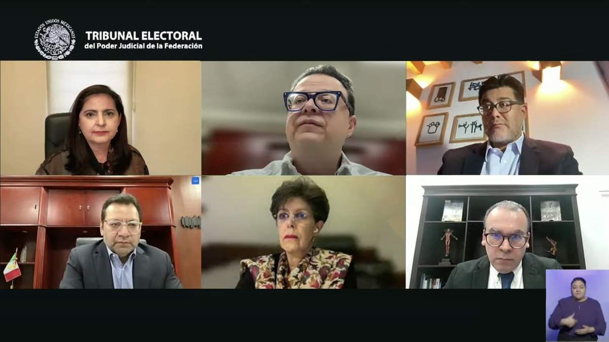 Los magistrados del Tribunal Electoral del Poder Judicial de la Federación